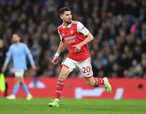 Jorginho in Action: Manchester City vs. Arsenal - Premier League Showdown, 2022-23