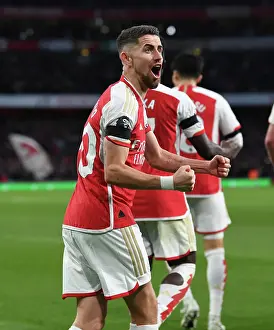 Jorginho Scores Arsenal's Second Goal: Arsenal 2-0 Burnley (Premier League 2023-24)