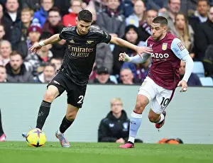 Jorginho vs Buendia: A Premier League Battle at Villa Park - Arsenal vs Aston Villa, February 2023