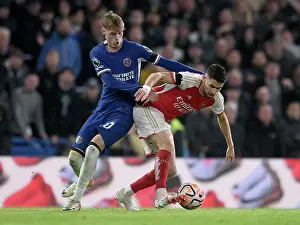 Jorginho vs. Cole Palmer: Intense Rivalry at Stamford Bridge - Chelsea vs. Arsenal, Premier League 2023-24