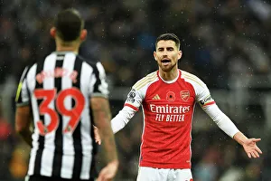 Jorginho's Reaction: Arsenal vs. Newcastle United, Premier League 2023-24