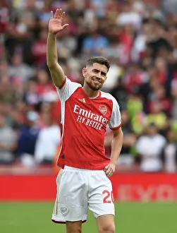 Jorginho's Thrilling Goal Celebration: Arsenal's Euphoric Victory over Nottingham Forest, 2023-24 Premier League