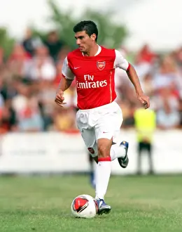 Schwadorf V Arsenal 2006-07 Prints: Jose Reyes in Action: Arsenal's Dominance at Schwadorf Pre-Season Friendly, 2006