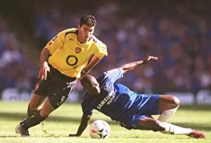 Jose Reyes (Arsenal) Claude Makelele (Chelsea). Arsenal 1: 2 Chelsea