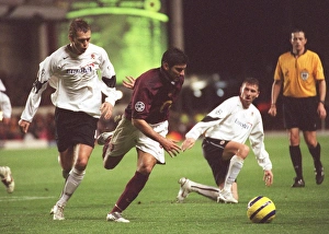 Arsenal v Sparta Prague (2005-6) Collection: Jose Reyes (Arsenal) Pavel Pergl (Sparta). Arsenal 3: 0 Sparta Prague