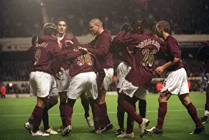 Jose Reyes Goal Celebration: Arsenal's Triumph over Reading in Carling League Cup (3:0)