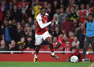 Arsenal V Norwich - Carabo Cup 4th Round 2017-18 Prints: Josh Dasilva in Action: Arsenal vs Norwich City, Carabao Cup Fourth Round, 2017-18