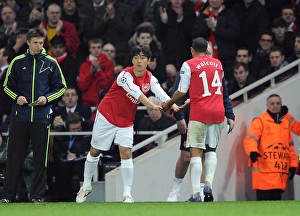 Ju Young Park comes on as a sub from Theo Walcott (Arsenal). Arsenal 3:0 AC Milan Ju Young Park comes on as a sub from Theo Walcott (Arsenal). Arsenal 3:0 AC Milan