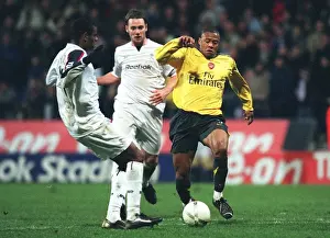 Julio Baptista (Arsenal) Ricardo Vax Te and Kevin Nolan (Bolton)