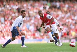 Arsenal V Middlesbrough 2006-07 Prints: Julio Baptista (Arsenal) Stuart Parnaby (M Boro)