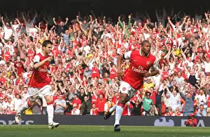 Arsenal V Fulham 2006-07 Prints: Julio Baptista's Thrilling Debut: Arsenal's 3-1 Win Over Fulham, April 2007
