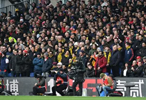 Junior Gunner Fans at Crystal Palace vs Arsenal FC, Premier League 2019-20