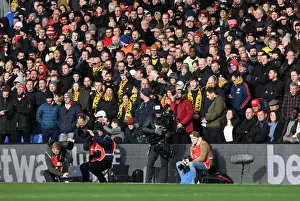 Junior Gunner Fans at Crystal Palace vs Arsenal Premier League Match, London 2020