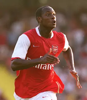 Mattersburg V Arsenal 2006-07 Prints: Justin Hoyte in Action: Arsenal's 2-1 Pre-Season Victory over SV Mattersburg