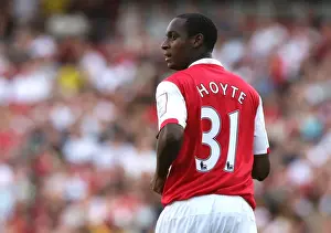 Arsenal V Inter Milan 2007-08 Prints: Justin Hoyte in Action: Arsenal's Victory over Inter Milan, Emirates Cup 2007 (2:1)