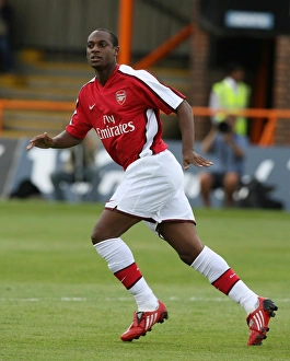 Barnet V Arsenal 2008-09 Prints: Justin Hoyte in Action: Arsenal's Win Over Barnet (1:2), Pre-Season Friendly 2008