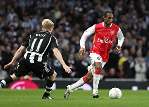 Justin Hoyte (Arsenal) Damien Duff (Newcastle)
