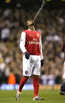 Tottenham V Arsenal Carling Cup Prints: Justin Hoyte's Suffering: Arsenal's 5-1 Defeat at White Hart Lane in the Carling Cup Semi-Final