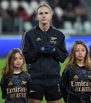 Images Dated 24th November 2022: Juventus vs. Arsenal: Miedema Ready for UEFA Women's Champions League Showdown in Turin