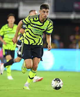 MLS Allstars V Arsenal 2023-24 Prints: Kai Havertz Steals the Show: Arsenal Star's Brilliant Performance at 2023 MLS All-Star Game