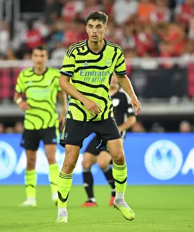 MLS Allstars V Arsenal 2023-24 Prints: Kai Havertz Steals the Spotlight: Arsenal Star Shines Bright at 2023 MLS All-Star Game
