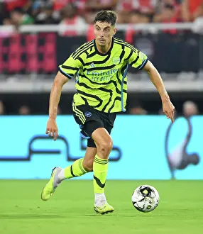 MLS Allstars V Arsenal 2023-24 Prints: Kai Havertz Steals the Spotlight: Arsenal's Star Performance at 2023 MLS All-Star Game