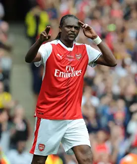 Arsenal Legends V Milan Glorie Prints: Kanu's Hat-trick Heroics: Arsenal Legends vs Milan Glorie at Emirates Stadium
