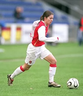 Brondby v Arsenal Ladies 2006-07 Collection: Karen Carney (Arsenal)