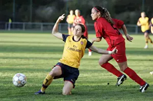 Karen Carney (Arsenal) Monica Hickmann (Neulengbach)