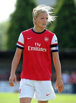 Arsenal Ladies V Lincoln Ladies 2012:13 Prints: Katie Chapman in Action: Arsenal Ladies vs. Lincoln Ladies (FA WSL 2012-13)