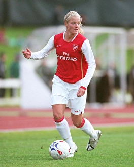 Breidablik v Arsenal Ladies 2006-07 Collection: Katie Chapman (Arsenal)
