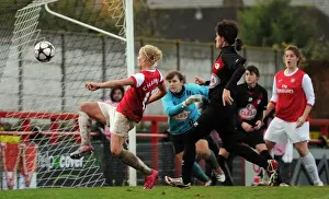 Katie Chapman Scores Arsenal's Fourth Goal: Arsenal Ladies 4:1 Rayo Vallecano, UEFA Champions League