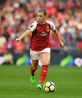 Arsenal Women V Chelsea Ladies - FA Cup Final 2018 Prints: Katie McCabe in Action: Arsenal Women's FA Cup Final Showdown against Chelsea Ladies