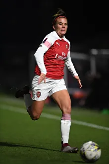 Arsenal Women V Birmingham City Women - WSL Continental Cup 2018-19 Prints: Katrine Veje in Action: Arsenal Women vs Birmingham City Women