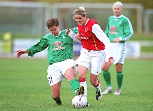 Breidablik v Arsenal Ladies 2006-07 Collection: Kelly Smith