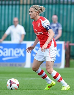 Millwall Lionessess V Arsenal Ladies 2014 Prints: Kelly Smith in Action: Arsenal Ladies vs. Millwall Lionesses - WSL Cup