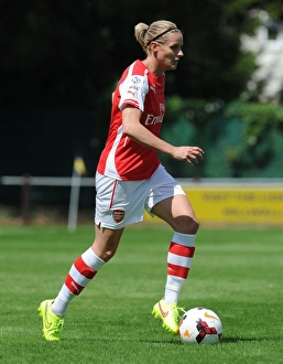 Millwall Lionessess V Arsenal Ladies 2014 Prints: Kelly Smith in Action: Arsenal Ladies vs. Millwall Lionesses - WSL Cup