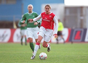 Breidablik v Arsenal Ladies 2006-07 Collection: Kelly Smith (Arsenal)