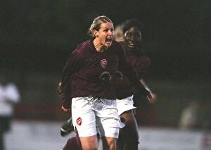 Images Dated 5th May 2006: Kelly Smith celebrates scoring Arsenals 1st goal