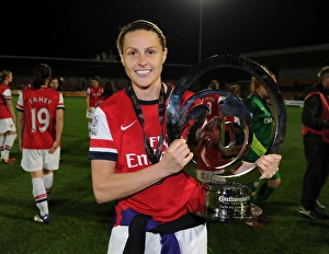 Kelly Smith Lifts the WSL Continental Cup: Arsenal Ladies FC triumph over Birmingham City Ladies FC