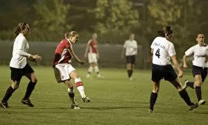 Arsenal Ladies v FC Zurich Frauen 2008-9 Collection: Kelly Smith scores Arsenals 2nd goal