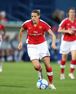 Arsenal Ladies V Everton Community Shield 2008-09 Prints: Kelly Smith's Victory: Arsenal Women's Community Shield Triumph over Everton (2008)