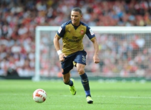 Arsenal V Olympique Lyonnais - Emirates Cup 2015/16 Prints: Kieran Gibbs in Action for Arsenal Against Olympique Lyonnais - Emirates Cup 2015/16