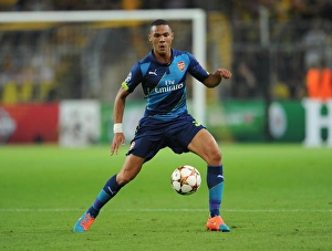Kieran Gibbs in Action: Arsenal vs. Borussia Dortmund, 2014-15 UEFA Champions League