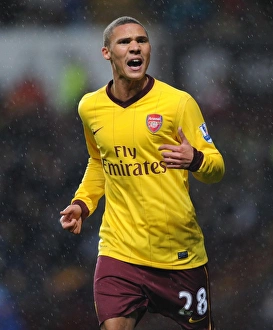 Aston Villa V Arsenal 2012-13 Prints: Kieran Gibbs in Action: Arsenal vs. Aston Villa (2012-13)