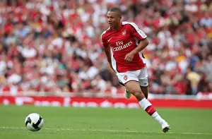 Kieran Gibbs in Action Against Juventus: Arsenal's Emirates Cup Defeat (2008)