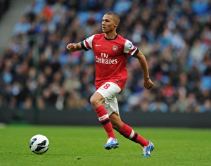 Manchester City V Arsenal 2012:13 Prints: Kieran Gibbs in Action: Manchester City vs Arsenal, Premier League 2012-13