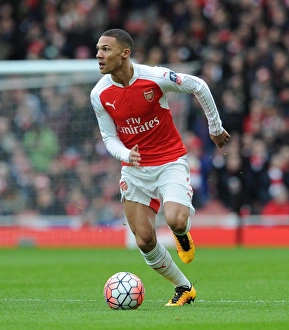 Kieran Gibbs (Arsenal). Arsenal 0: 0 Hull City. FA Cup 5th Round. Emirates Stadium