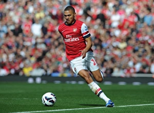 Arsenal V Chelsea 2012-13 Prints: Kieran Gibbs (Arsenal). Arsenal 1: 2 Chelsea