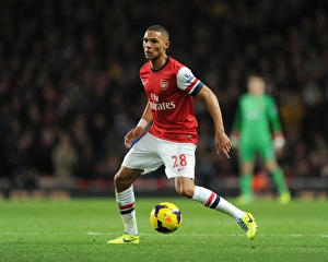 Images Dated 2nd November 2013: Kieran Gibbs (Arsenal). Arsenal 2: 0 Liverpool. Barclays Premier League